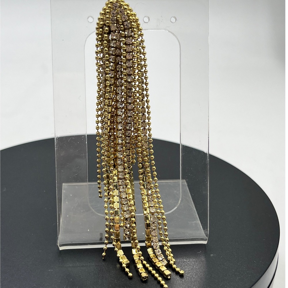 SHASHI Moulin Rouge Waterfall Cascading Glam Earrings *Single